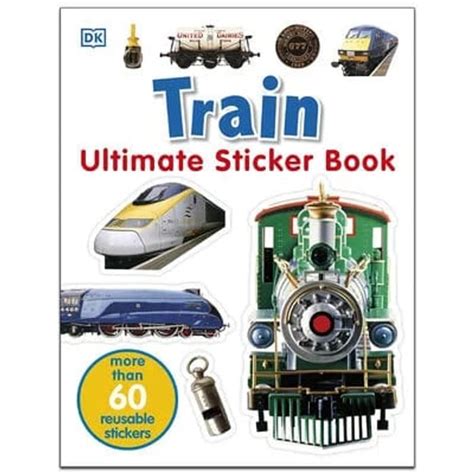 Ultimate Train Sticker Book Kindle Editon