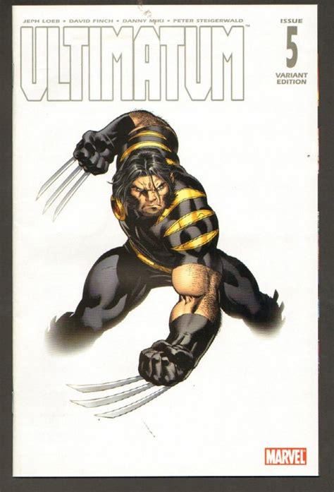 Ultimatum 5 Incentive Wolverine Variant Cover Doc
