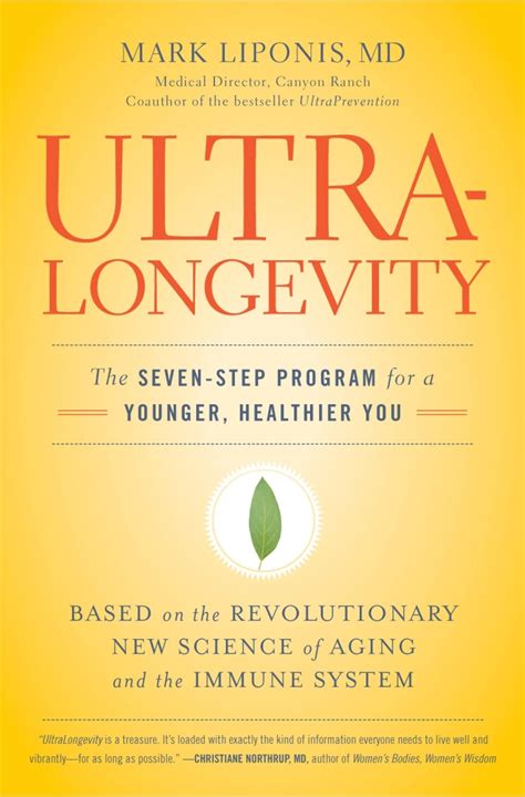 UltraLongevity The Seven-Step Program for a Younger Healthier You Epub