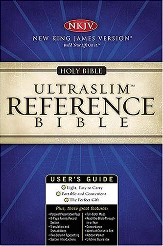 Ultraslim Center-Column Reference Bible-NKJV Kindle Editon