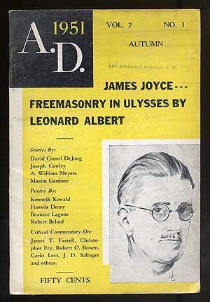 Ulysses Cannibals And Freemasons A D V2 No 3 Autumn 1951 PDF