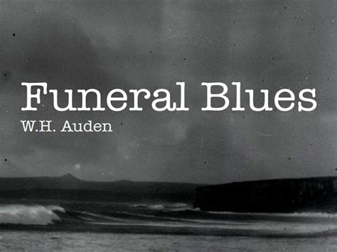 Um Guia Prático para o Blues do Funeral de Auden