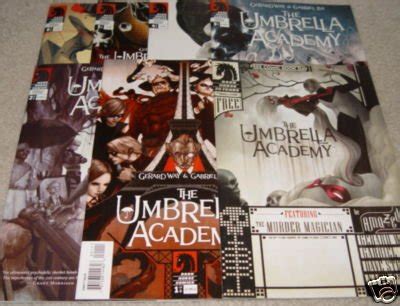 Umbrella Academy 1 to 6 and Free Comic Book Day Issue Set of Comics Comic Doc