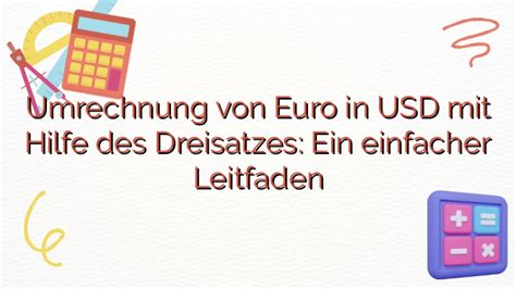 Umrechnung von Kanadischen Dollar in Euro: Ein umfassender Leitfaden