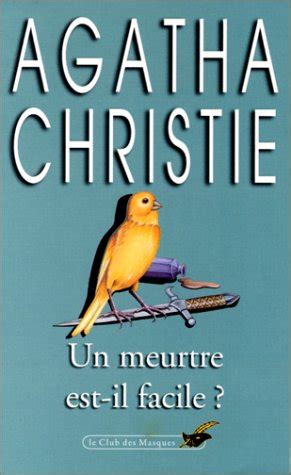 Un Meurtre Est-Il Facile French Edition PDF