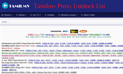 Unblock Your Favorite Tamil Content with a Powerful tamil.mv Proxy