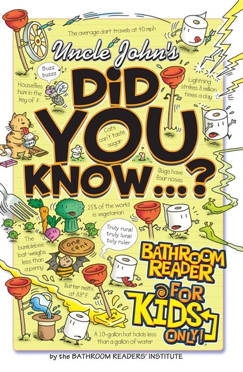 Uncle John s Did You Know Bathroom Reader For Kids Only