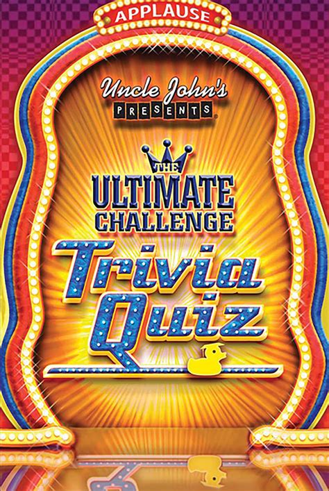 Uncle John s Presents The Ultimate Challenge Trivia Quiz Doc