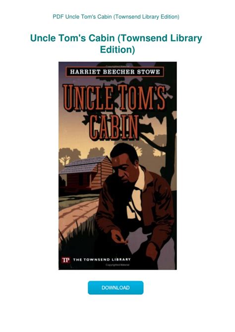 Uncle Tom s Cabin Townsend Library Edition PDF