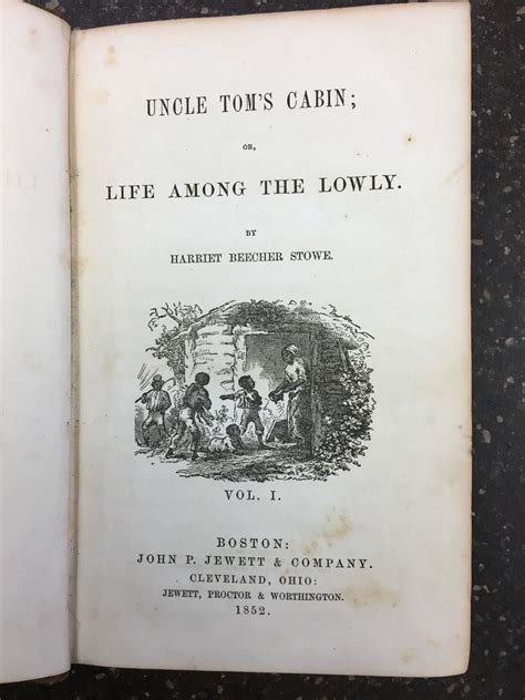 Uncle Tom s Cabin or Life Among the Lowly Volume 1 PDF