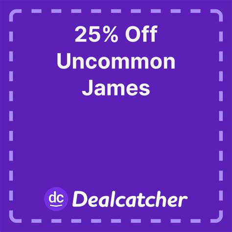 Uncommon James Discount Code: Uncover 25% Off Today!