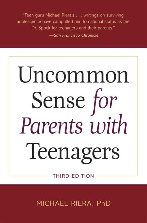 Uncommon Sense for Parents with Teenagers Third Edition Doc