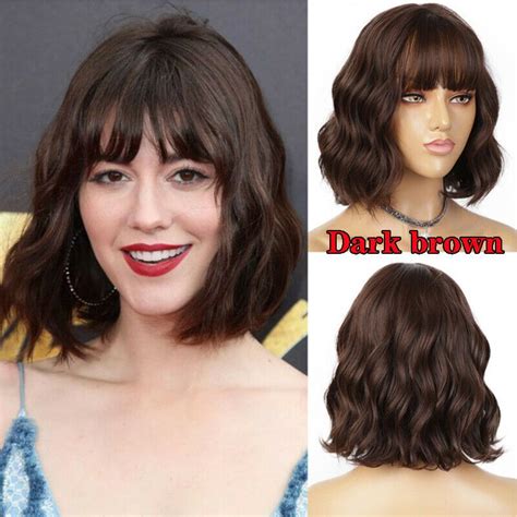 Uncover the Allure of Perfect 4/20 Short Wavy Brown Classic Wigs in 2025