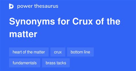 Uncover the Crux Thesaurus: Effortlessly Find the Perfect Word Every Time