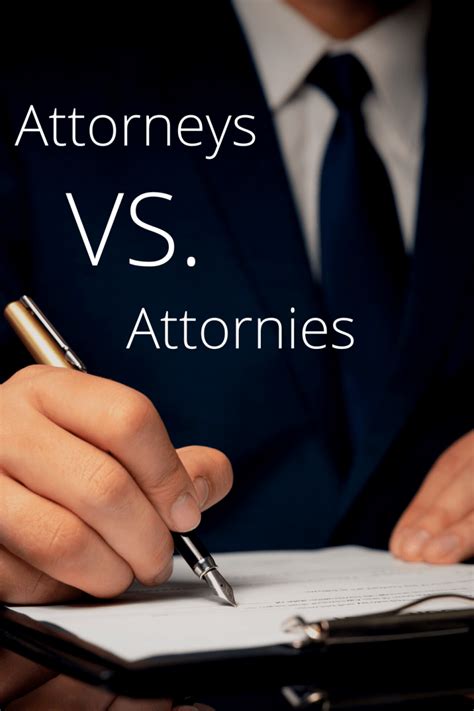 Uncover the Secrets of the Plural for Attorney
