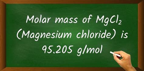 Uncover the Significance of Magnesium Chloride Molar Mass: A Comprehensive Guide