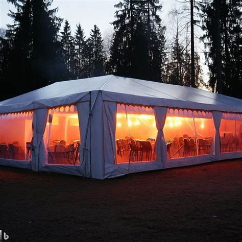 Uncover the Warmth and Comfort of Heated Tent Rentals this Season!