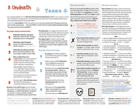 Undeath and Taxes Doc