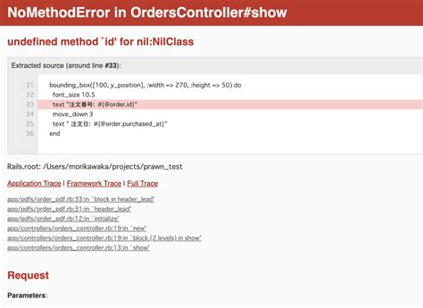 Undefined Method for Nil Nilclass