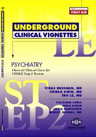 Underground Clinical Vignettes Step 2: Psychiatry (Underground Clinical Vignettes: Step 2): Psychiat PDF