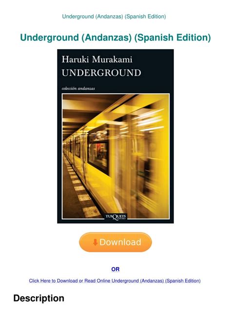 Underground Spanish Edition Kindle Editon