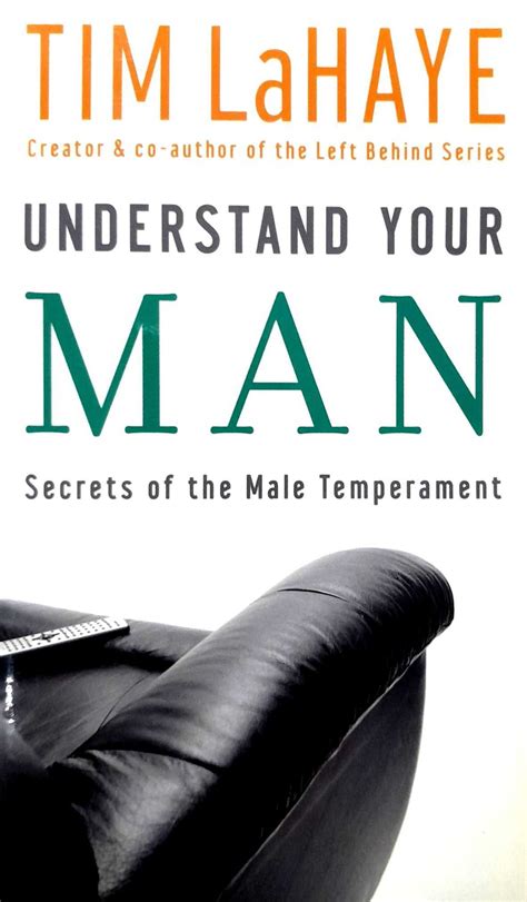 Understand Your Man Secrets of the Male Temperament PDF