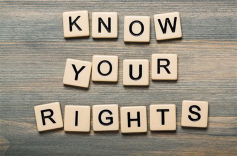 Understand Your Rights