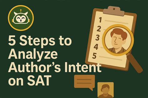 Understand the author's intent: