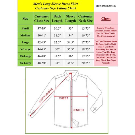 Understanding 3XL Dress Shirt Sizing