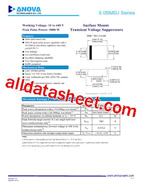 Understanding 5.0SMDJ13CA: