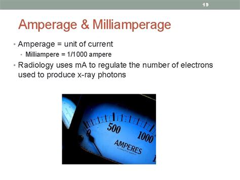 Understanding Amperage and Milliamperage