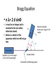 Understanding Bragg Bets