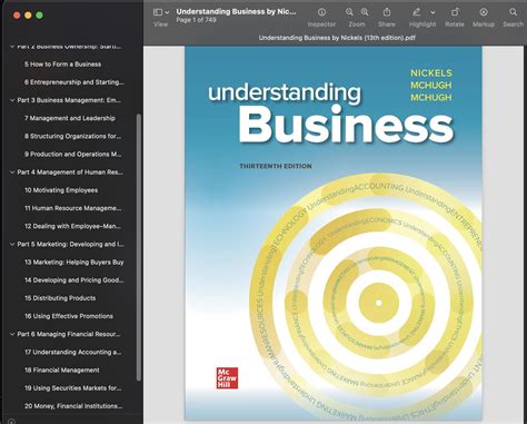 Understanding Business Answers Kindle Editon