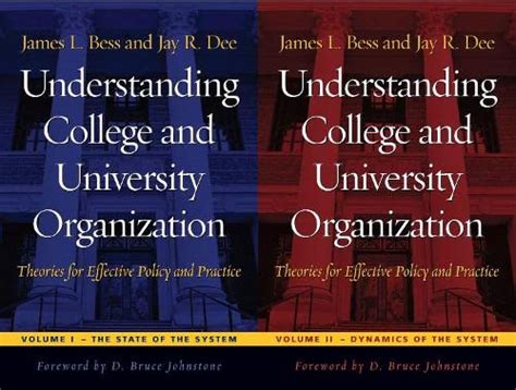 Understanding College and University Organization Theories for Effective Policy and Practice; Volume Doc