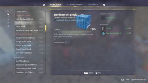 Understanding Enshrouded Block Types