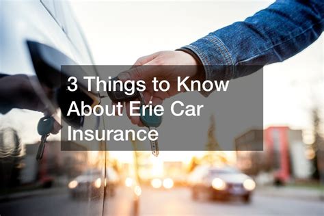 Understanding Erie Auto Insurance