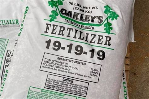 Understanding Fertilizer 19