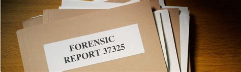 Understanding Forensic Expertise Reports