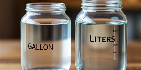 Understanding Gallons and Litres