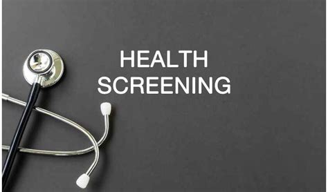 Understanding Health Screenings