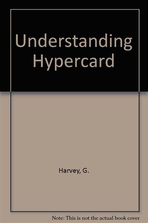 Understanding Hypercard Epub