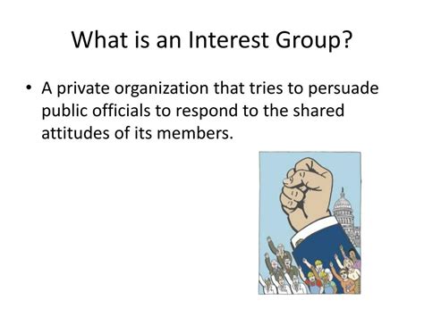 Understanding Interest Groups: A Definition