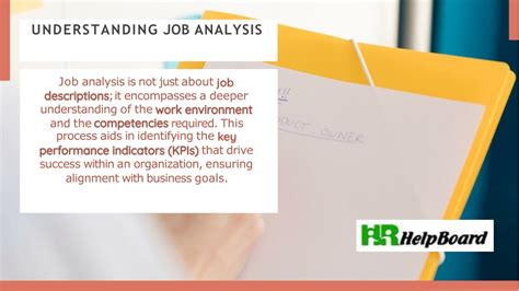 Understanding Job Analysis