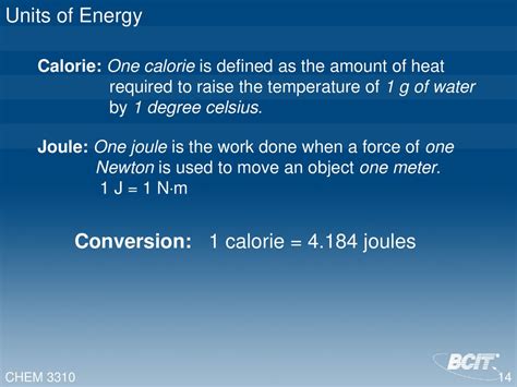 Understanding Joules and Celsius