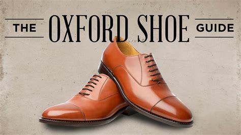 Understanding Key Features of Leather Oxford Shoes