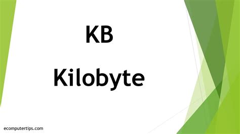 Understanding Kilobytes