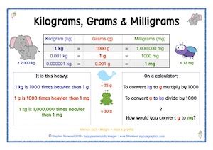 Understanding Kilograms and Milligrams