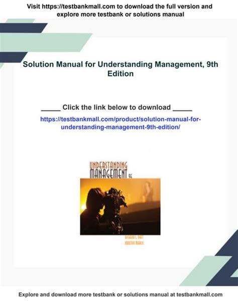 Understanding Management 9th Edition On Pdf Ebook Epub