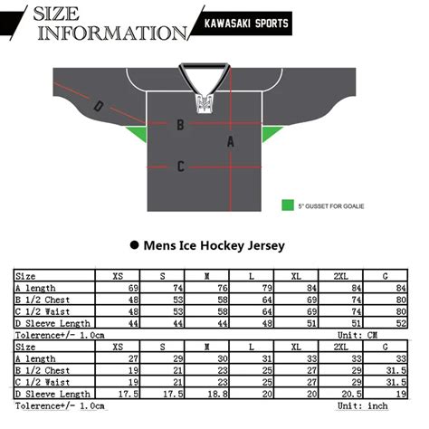 Understanding NHL Jersey Sizing