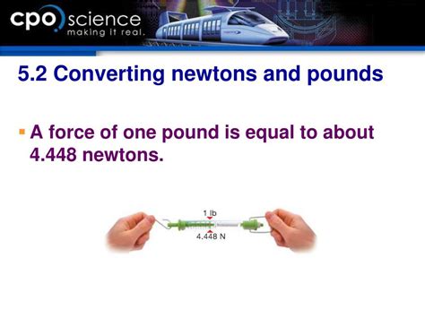 Understanding Newtons and Pounds